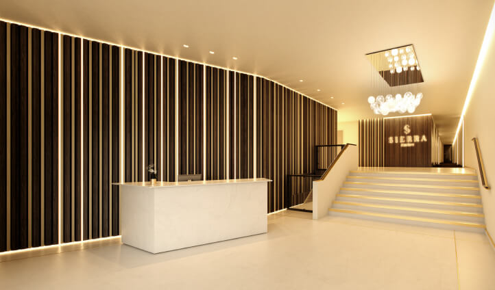 Sierra Hawthorn Lobby