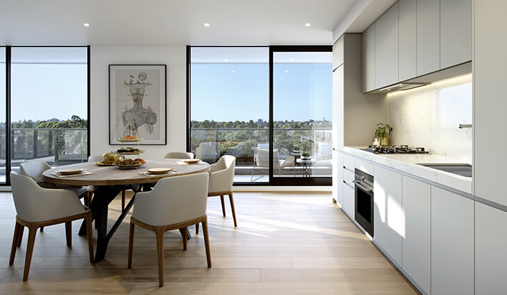 Kitchen at Sierra Hawthorn